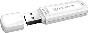 USB Флеш 128GB 3.0 Transcend TS128GJF730 белый (TS128GJF730)