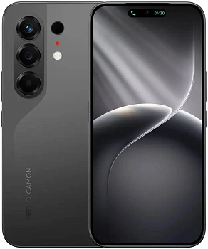 Смартфон Tecno Camon 50, 8/256GB - Moonshadow Black (CN5 MOONSHADOW BLACK 8/256GB)