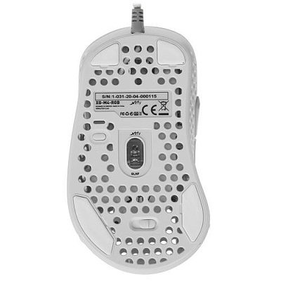 Мышь Xtrfy M4 RGB, White (XG-M4-RGB-WHITE)