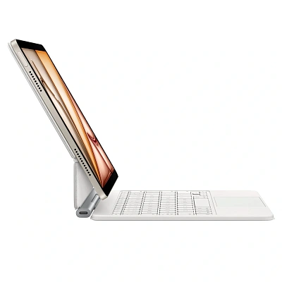 Чехол с клавиатурой Magic Keyboard белая для iPad Air 13 (M4) (MDFW4RS/A)