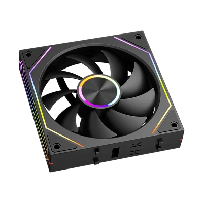Вентилятор для корпуса PCCooler F3 X120 ARGB BK Black (F3 X120 ARGB BK 3IN1)