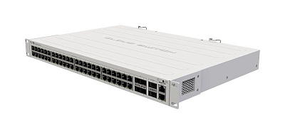 Сетевой коммутатор MikroTik CRS354-48G-4S+2Q+RM Cloud Router Switch, 48x10/100/1000, 4x10G SFP+ (CRS354-48G-4S+2Q+RM)