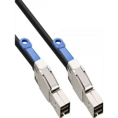 Пассивный кабель Dell 12Gb HD-Mini SAS cable, 2m, Customer Kit (70-ABDR)