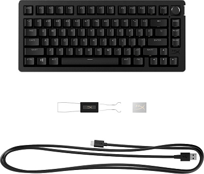 Клавиатура игровая HyperX Alloy Rise 75 Wireless (91Y91AA)