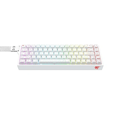 Клавиатура Havit KB922L, white (2.0301500451009E+15)