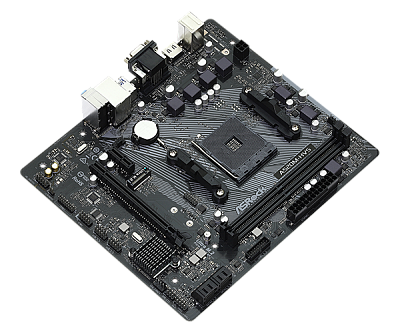 Материнская плата ASRock A520M-HVS (90-MXBE60-A0UAYZ)