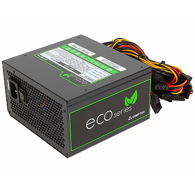 Блок питания ATX 600W Chieftec ECO GPE-600S, (GPE-600S)