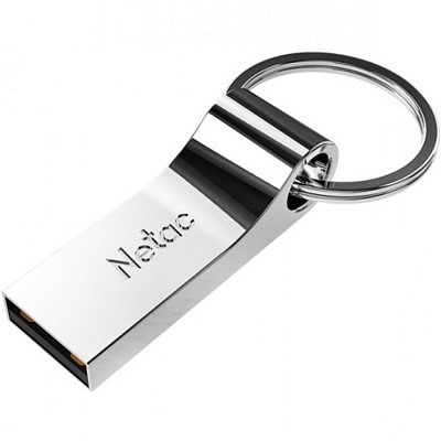 USB флеш-накопитель 64Гб 2.0 Netac U275 NT03U275N-064G-20SL серебристый (NT03U275N-064G-20SL)