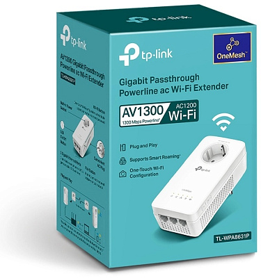 Сетевой адаптер Powerline Tp-Link TL-WPA8631P (TL-WPA8631P(EU))