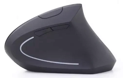 Мышка беспроводная Gembird MUSW-ERGO-01, black (MUSW-ERGO-01)