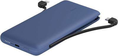 Внешний аккумулятор Belkin Boost Charge 10000 мА/ч, синий (BPB006btBLU)