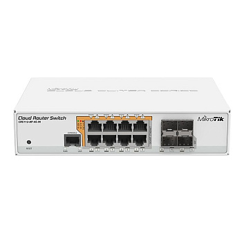 Коммутатор Mikrotik CRS112-8P-4S-IN (CRS112-8P-4S-IN)
