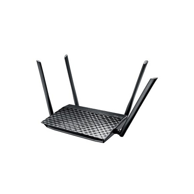 Маршрутизатор с беспроводной точкой доступа ASUS RT-AC1200 (90IG0550-BM3400)