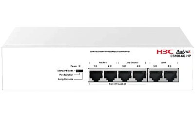 Коммутатор H3C Aolynk ES100-6G-HP (Aolynk ES100-6G-HP)