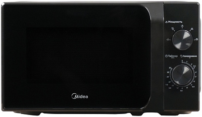 Микроволновая печь Midea MM720C2MV-B, Black, 700 Вт, 20 л, Solo (MM720C2MV-B)
