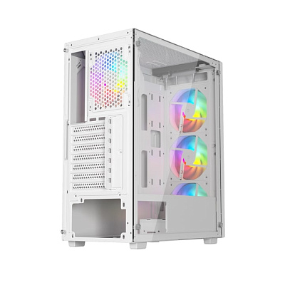 Корпус Wintek Mars PS195-6-M-W TG, белый (PS195-6-M-W TG)
