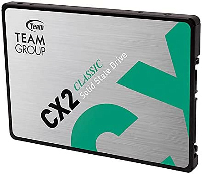 Твердотельный накопитель 256GB SSD TeamGroup CX2 2.5” SATA3 (T253X6256G0C101)