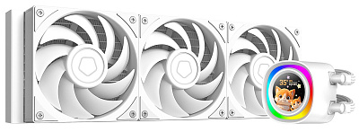Система водяного охлаждения ID-Cooling FX360 LCD PE WHITE (FX360 LCD PE WHITE)