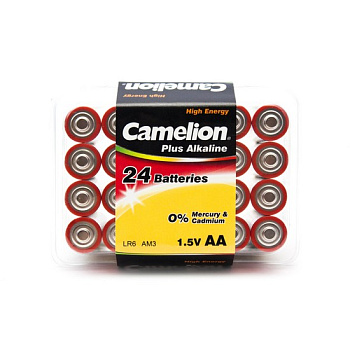 Батарейка CAMELION Plus Alkaline LR6-PB24 24 шт. в упак. (LR6-PB24)
