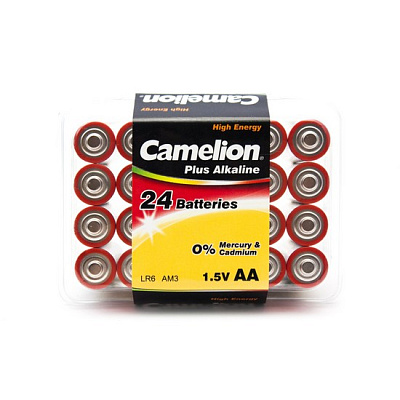Батарейка CAMELION Plus Alkaline LR6-PB24 24 шт. в упак. (LR6-PB24)
