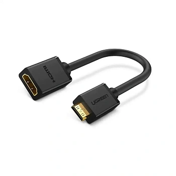 Кабель-переходник UGREEN HDMI(f) - mini HDMI(m), V2.0, (20137)
