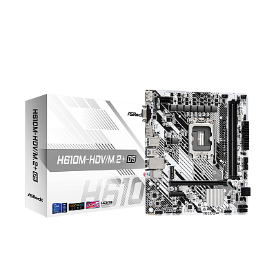 Материнская плата ASRock H610M-HDV/M.2+D5 (H610M-HDV/M.2+D5)