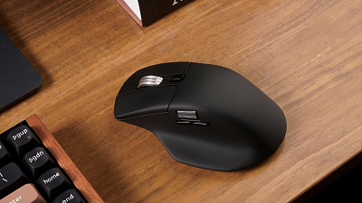 Мышь игровая беспроводная Keychron M6 8K Wireless, черный (M6S-A23)
