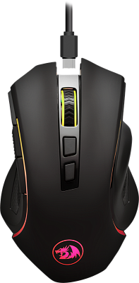 Мышь игровая беспроводная Redragon Griffin wireless, RGB, черный (78069)