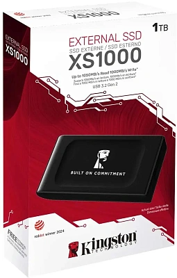 Внешний SSD диск Kingston 1TB XS1000 Темный (SXS1000/1000GA)