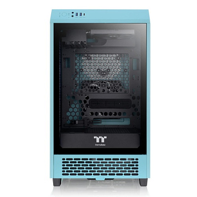 Компьютерный корпус Thermaltake The Tower 200 Turquoise Mini Chassis (CA-1X9-00SBWN-00)