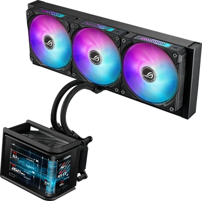 Водяное охлаждение CPU Asus ROG Ryuo IV SLC 360 ARGB - Black (ROG RYUO IV SLC 360 ARGB)