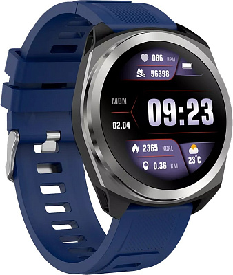 Смарт часы Canyon Maveric SW-83, Silver Blue (CNS-SW83SS)