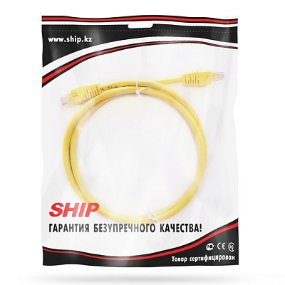 Патч Корд SHIP Cat.6 UTP LSZH RJ-45 1 м S6025YL0100-P (S6025YL0100-P)