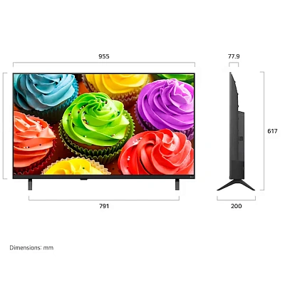 Телевизор LG SMART TV AI LB65 FHD 2026 43" (43LB65006LA)