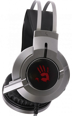 Гарнитура A4Tech Bloody G437, 1.8m, LED, Black (G437/BLACK)