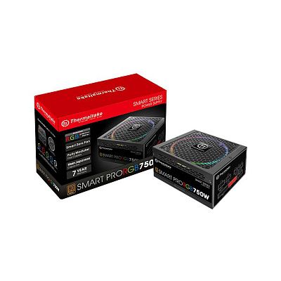 Блок питания Thermaltake Smart Pro RGB 750W (Bronze) (PS-SPR-0750FPCBEU-R)