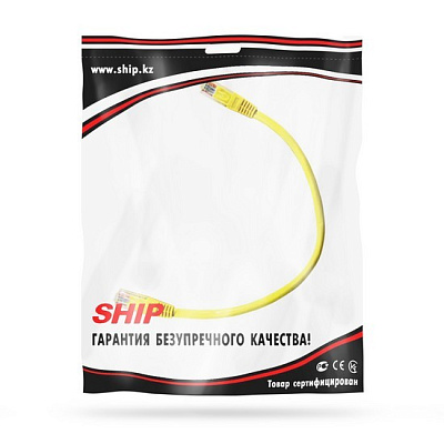 Патч Корд SHIP Cat.5e UTP LSZH RJ-45 0.3 м S3025YL0030-P (S3025YL0030-P)