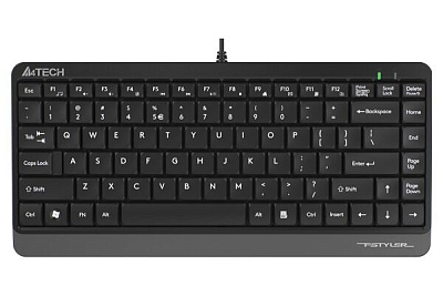  Клавиатура A4tech Fstyler FK11-BLACK-GREY USB (FK11-BLACK)