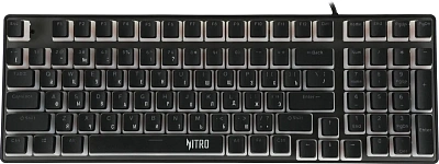 Клавиатура Acer Nitro OKW303 Silver  (ZL.KBDCC.01D)