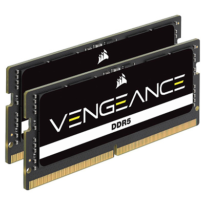 Комплект оперативной памяти Corsair VENGEANCE DDR5 SODIMM 32GB (2x16GB) 5200 (CMSX32GX5M2A5200C44)