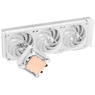 Водяное охлаждение для CPU Lian Li HydroShift II LCD-S 360 CL - White (G89.GHS2LCDS36CW.00)