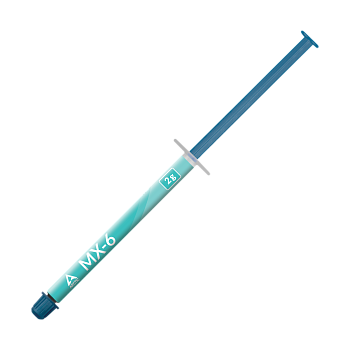 Термопаста ARCTIC MX-6, ACTCP00079A, 2g, 2.6g/cm3, шприц (ACTCP00079A)
