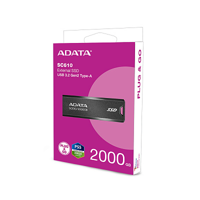 Внешний SSD диск ADATA 2TB SC610 Черный (SC610-2000G-CBK/RD)