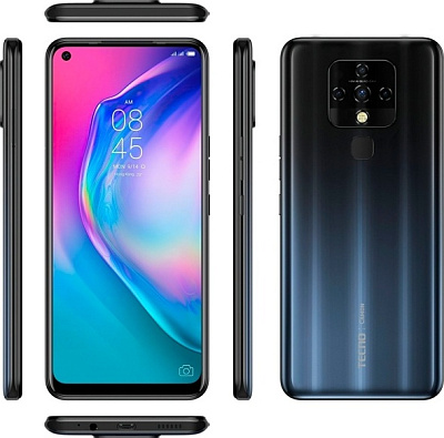 Смартфон Tecno Camon 16, 6/128GB - Misty Grey (CE7J MISTY GREY 6/128GB)