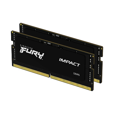 Оперативная память для ноутбука Kingston FURY Impact DDR5 16GB (Kit 2x8GB) (KF548S38IBK2-16)
