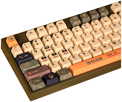Клавиатура Varmilo VEM108 Warrior-Soar (A36A036A8A3A01A032)