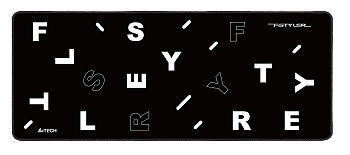 Коврик A4tech Fstyler FP75 Black  (LRG-GMP323)