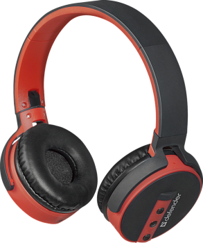 Bluetooth гарнитура Defender FreeMotion B560 Black-Red (63560)