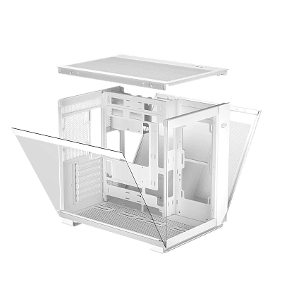 Корпус PCCooler C3T500 WH  (C3-T50OWHD0-GL)