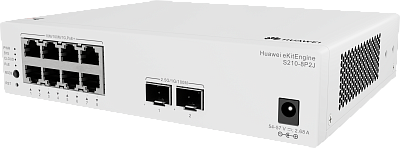 Коммутатор Huawei S210-8P2J PoE  ()